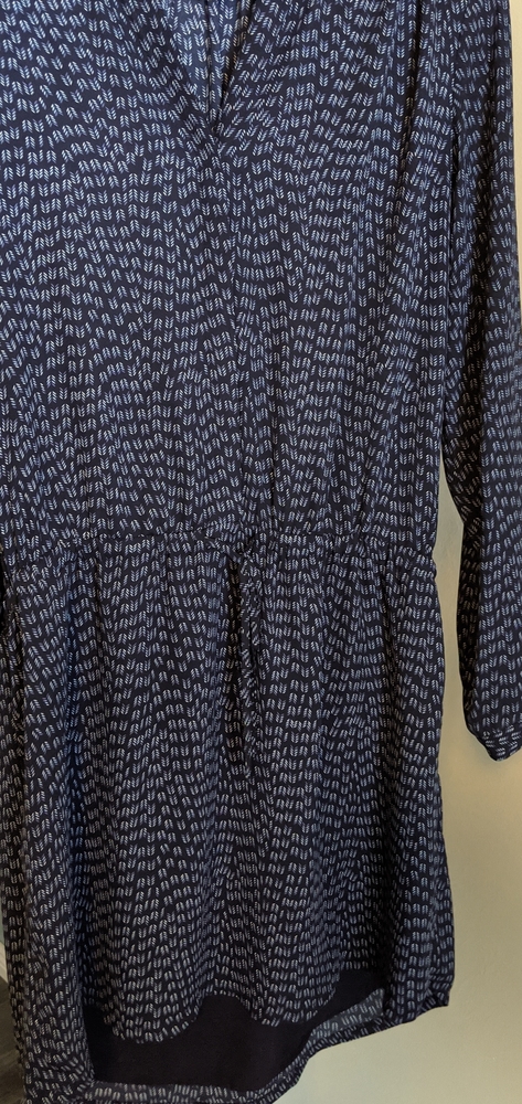 Navy blue dress